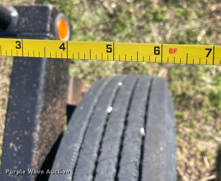 image for item IX9580 Haytoter HT36  hay bale trailer