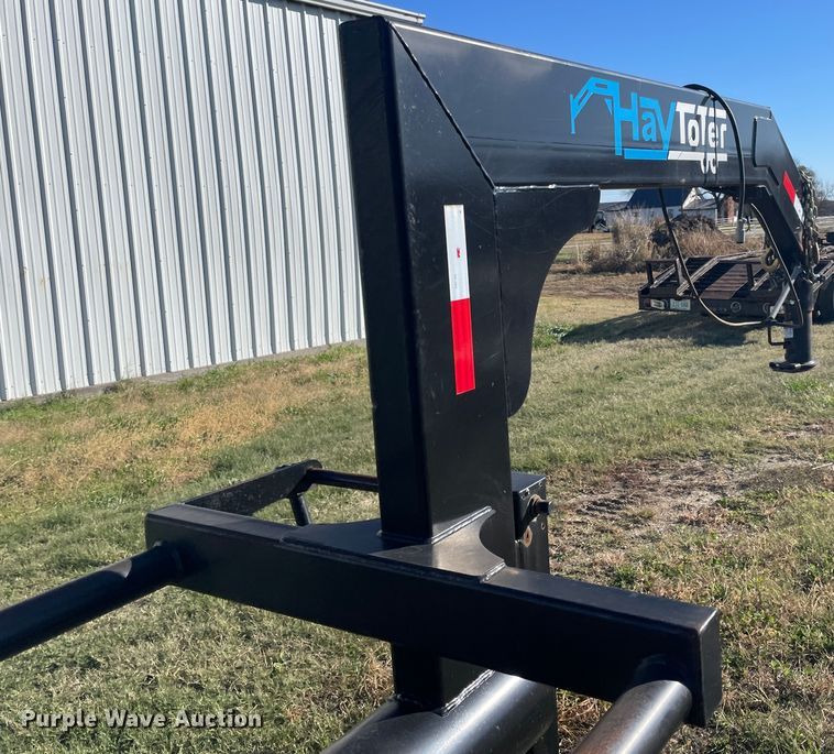 image for item IX9580 Haytoter HT36  hay bale trailer