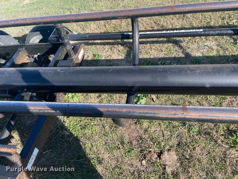 image for item IX9580 Haytoter HT36  hay bale trailer