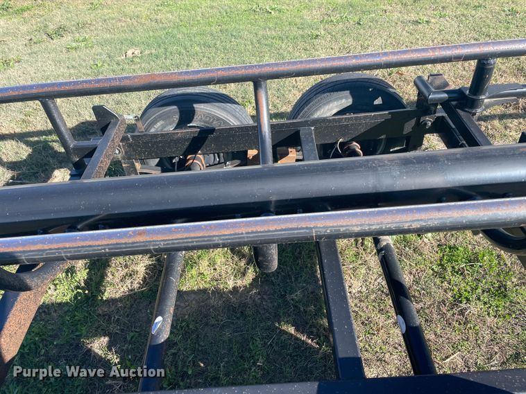 image for item IX9580 Haytoter HT36  hay bale trailer