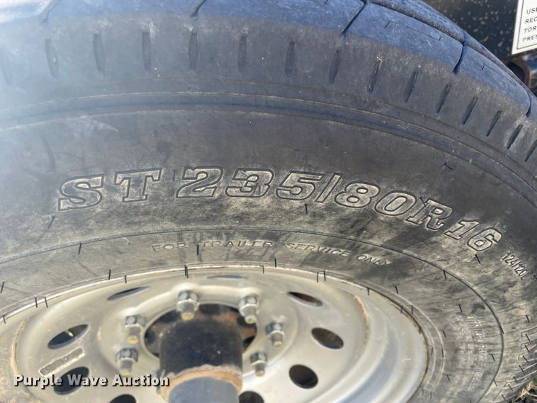 image for item IX9580 Haytoter HT36  hay bale trailer