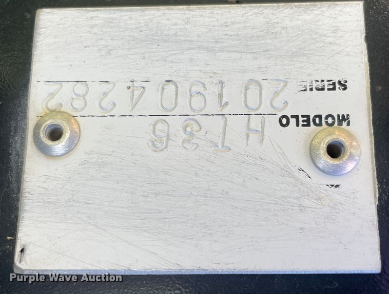 image for item IX9580 Haytoter HT36  hay bale trailer