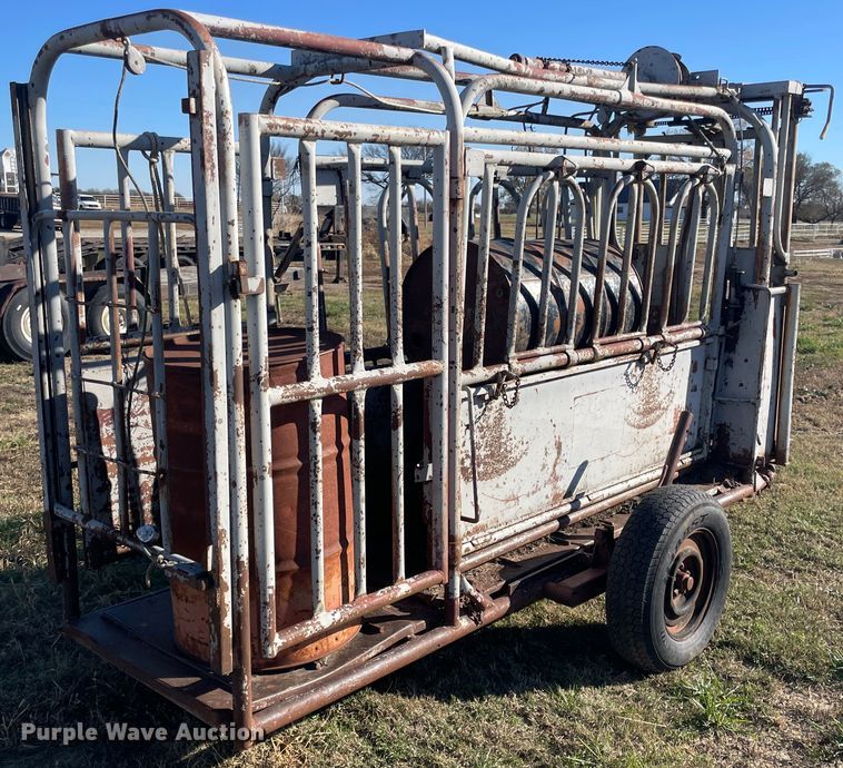 image for item IX9581 Adrian J. Paul livestock chute