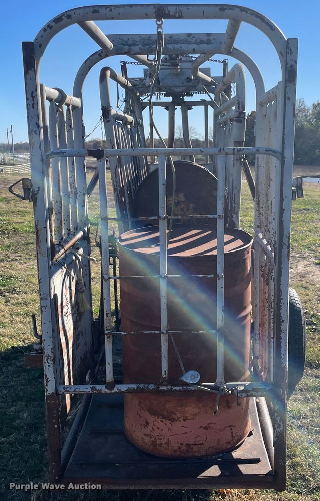 image for item IX9581 Adrian J. Paul livestock chute