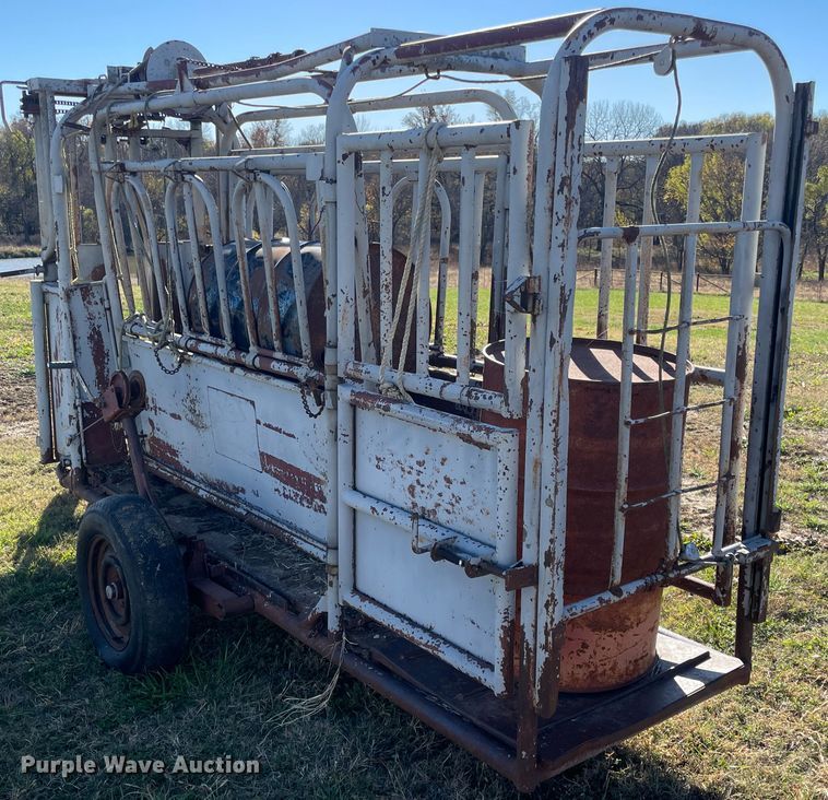 image for item IX9581 Adrian J. Paul livestock chute