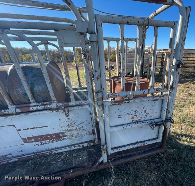 image for item IX9581 Adrian J. Paul livestock chute