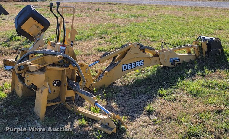 image for item IX9587 John Deere BH8 skid steer backhoe