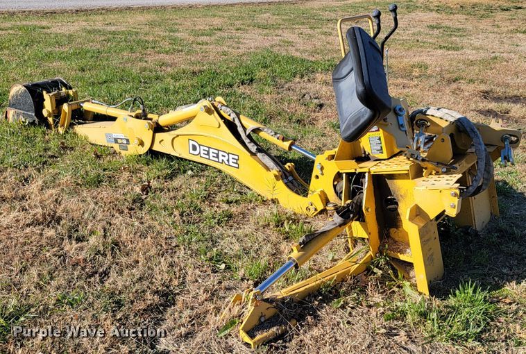 image for item IX9587 John Deere BH8 skid steer backhoe