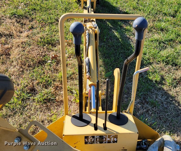 image for item IX9587 John Deere BH8 skid steer backhoe