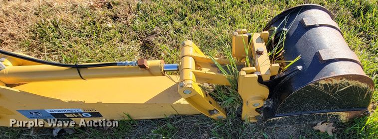 image for item IX9587 John Deere BH8 skid steer backhoe