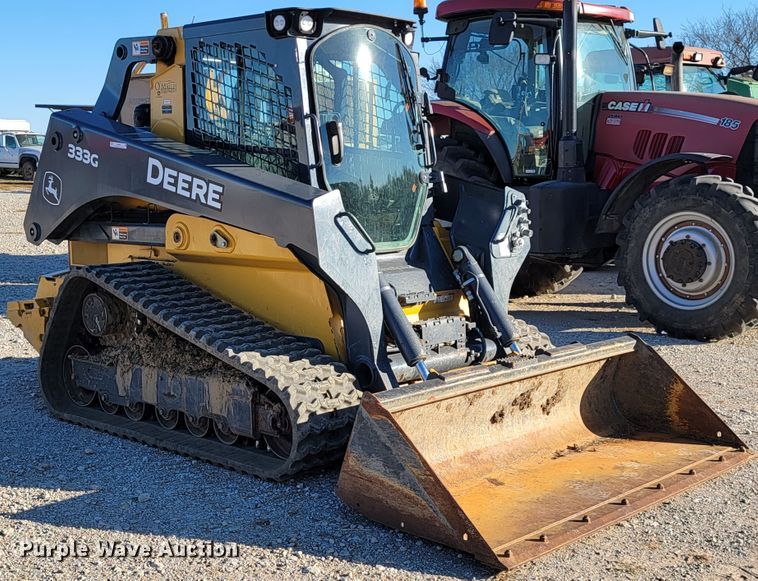 image for item IX9590 2019 John Deere 333G  tracked skid steer loader