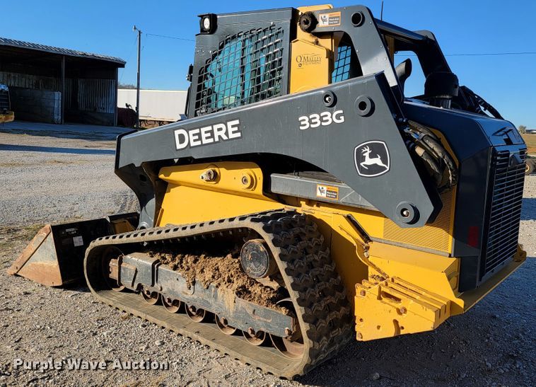 image for item IX9590 2019 John Deere 333G  tracked skid steer loader