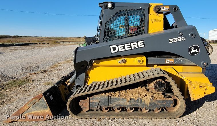image for item IX9590 2019 John Deere 333G  tracked skid steer loader
