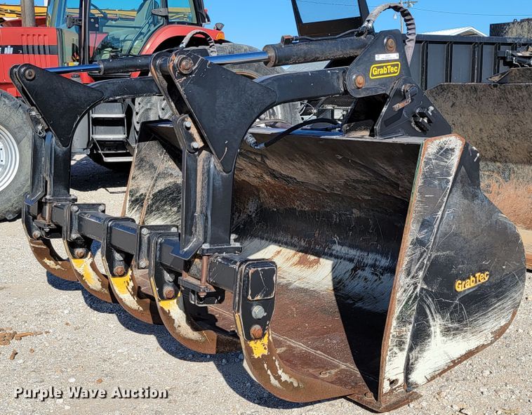 image for item IX9591 Grabtech  9'W grapple bucket