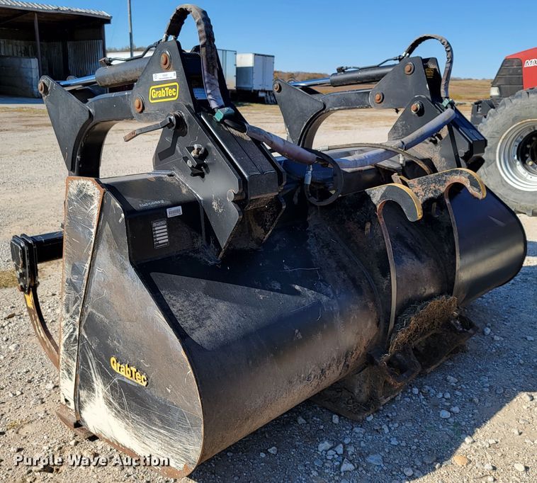 image for item IX9591 Grabtech  9'W grapple bucket