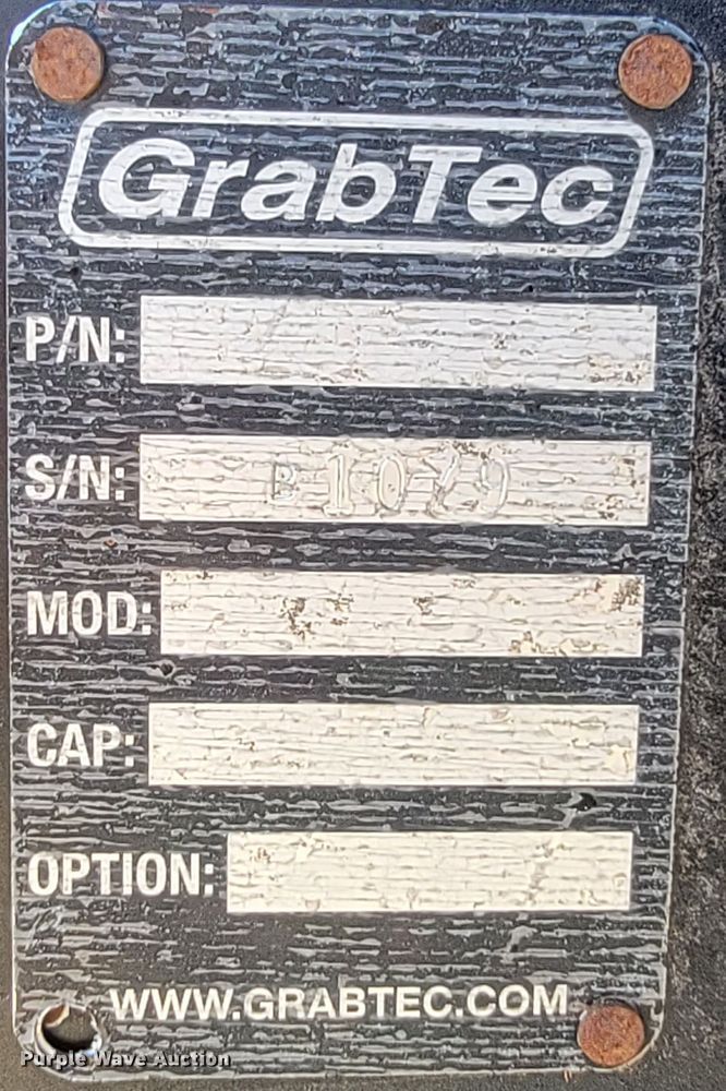 image for item IX9591 Grabtech  9'W grapple bucket