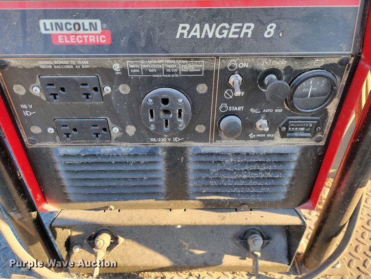 image for item IX9602 Lincoln Ranger 8  welder/generator