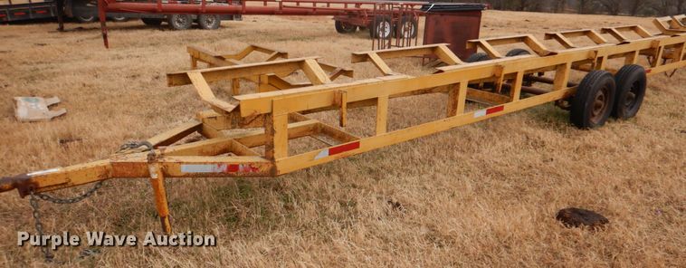 image for item JD9493 Hay Van  hay bale trailer