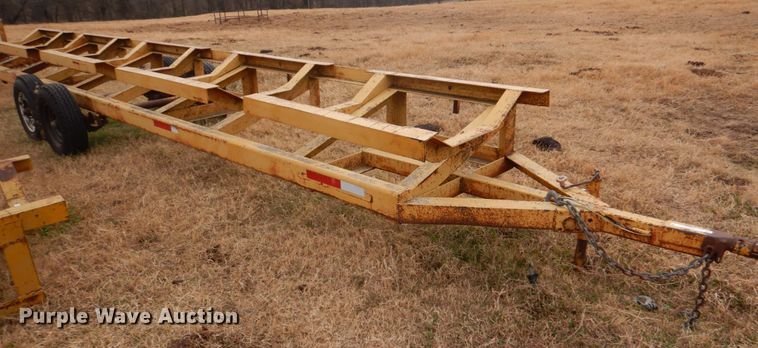image for item JD9493 Hay Van  hay bale trailer