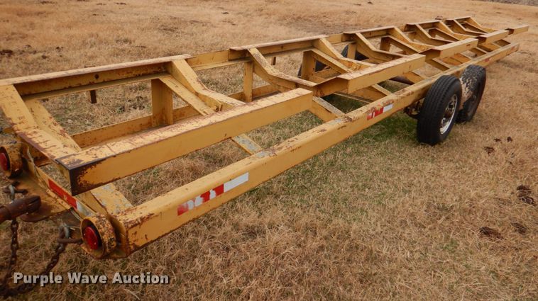 image for item JD9493 Hay Van  hay bale trailer