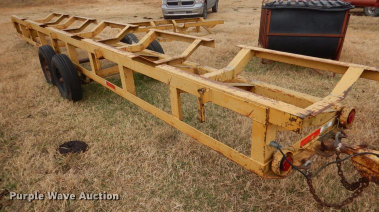 image for item JD9493 Hay Van  hay bale trailer