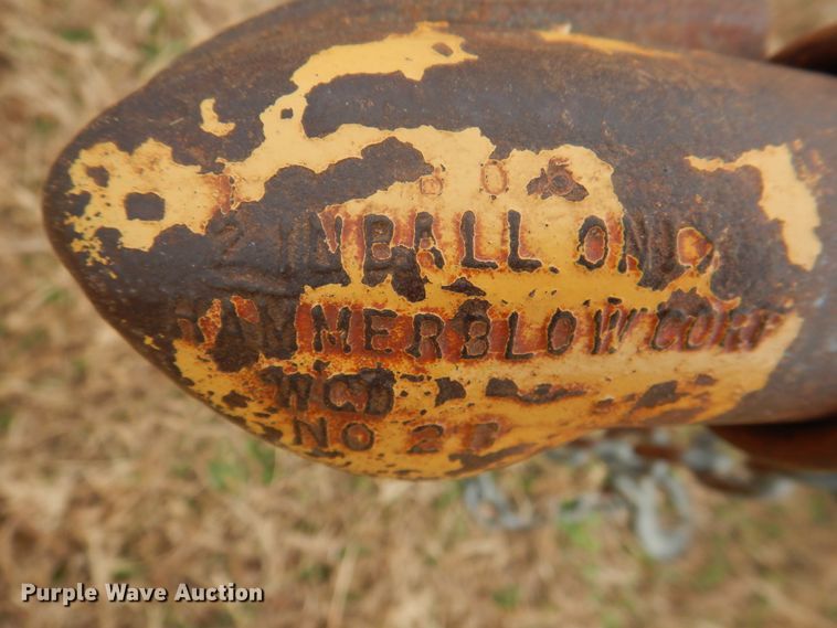 image for item JD9493 Hay Van  hay bale trailer