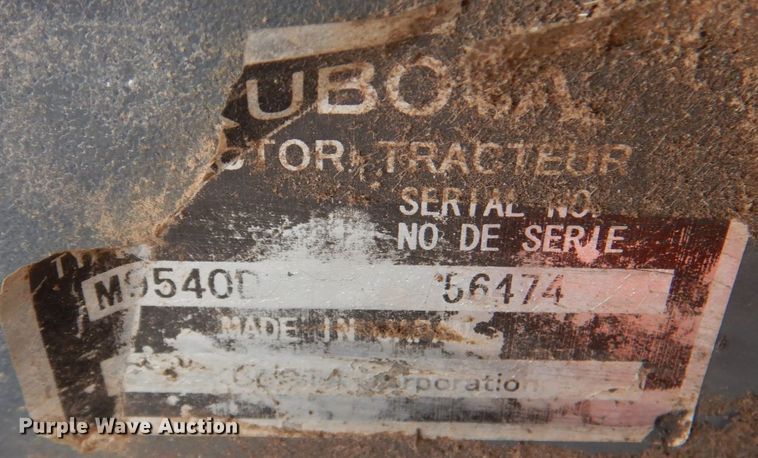 image for item JD9499 Kubota M9540  MFWD tractor