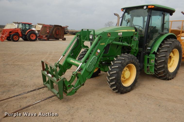 image for item JD9500 2013 John Deere 6105D  MFWD tractor