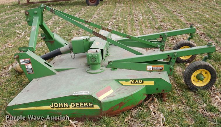 image for item JJ9876 John Deere MX8  rotary mower