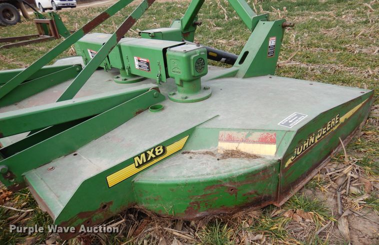 image for item JJ9876 John Deere MX8  rotary mower