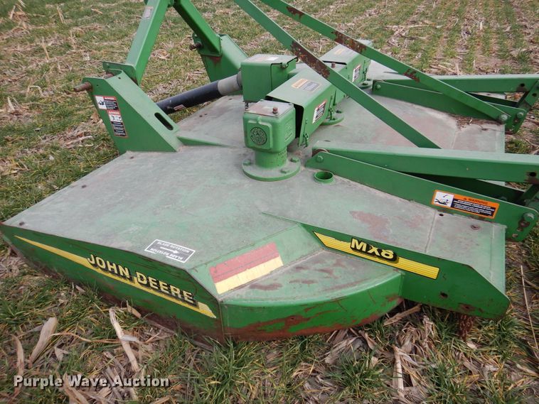image for item JJ9876 John Deere MX8  rotary mower