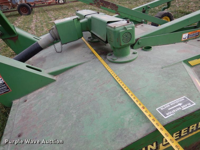 image for item JJ9876 John Deere MX8  rotary mower