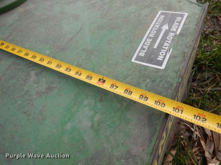 image for item JJ9876 John Deere MX8  rotary mower