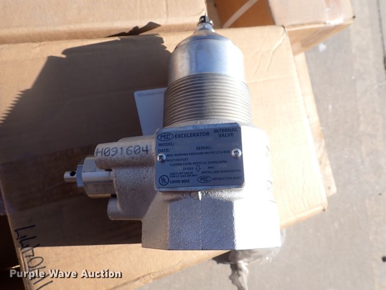 image for item JU9081 (6) MEC gas connector valves