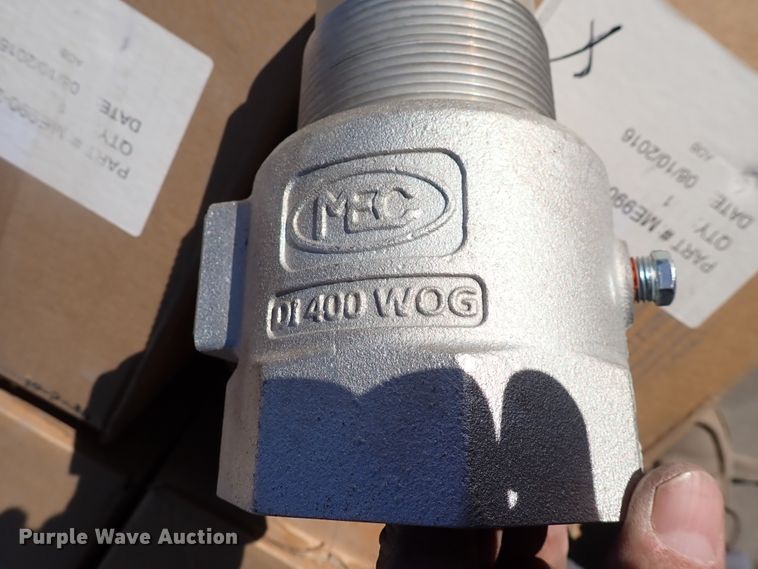 image for item JU9081 (6) MEC gas connector valves