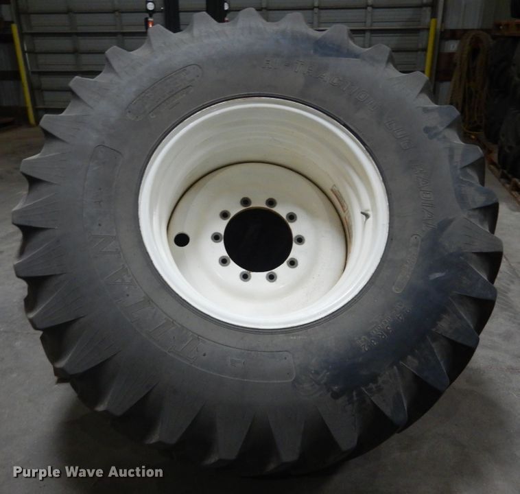 image for item KO9161 Titan  4-24.5R32 flotation tires and wheels