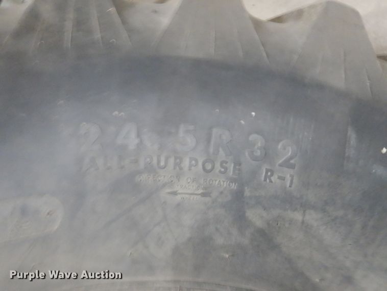 image for item KO9161 Titan  4-24.5R32 flotation tires and wheels