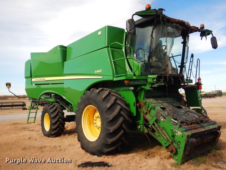 image for item KO9530 2014 John Deere S660  RWA combine