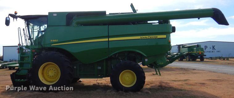 image for item KO9530 2014 John Deere S660  RWA combine