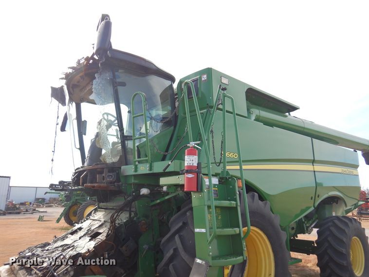 image for item KO9530 2014 John Deere S660  RWA combine