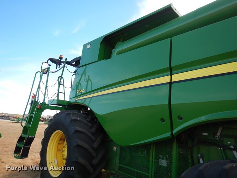 image for item KO9530 2014 John Deere S660  RWA combine