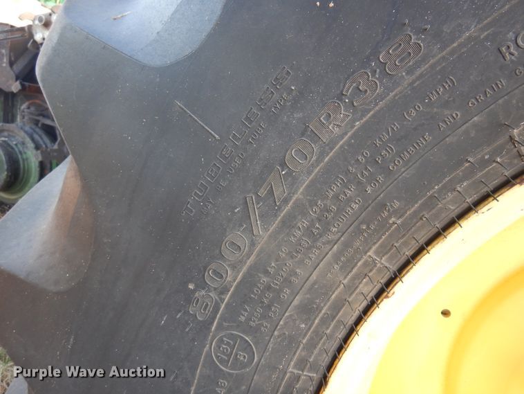 image for item KO9530 2014 John Deere S660  RWA combine