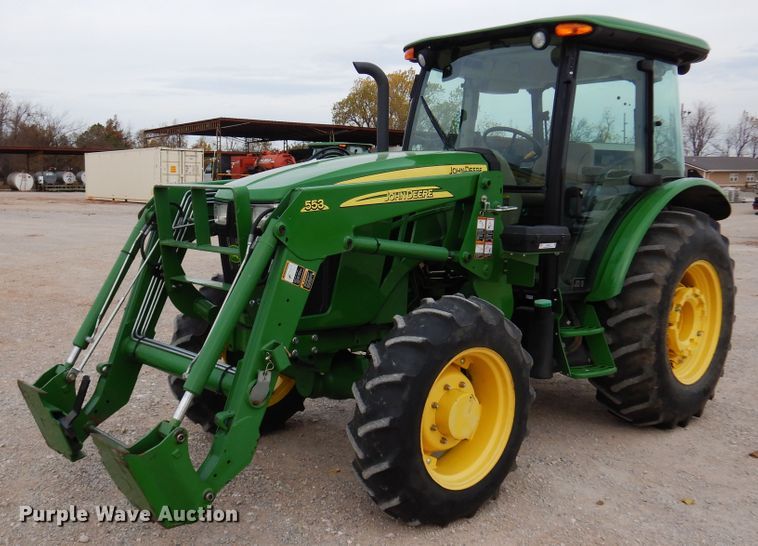 image for item KO9555 John Deere 5085E  MFWD tractor
