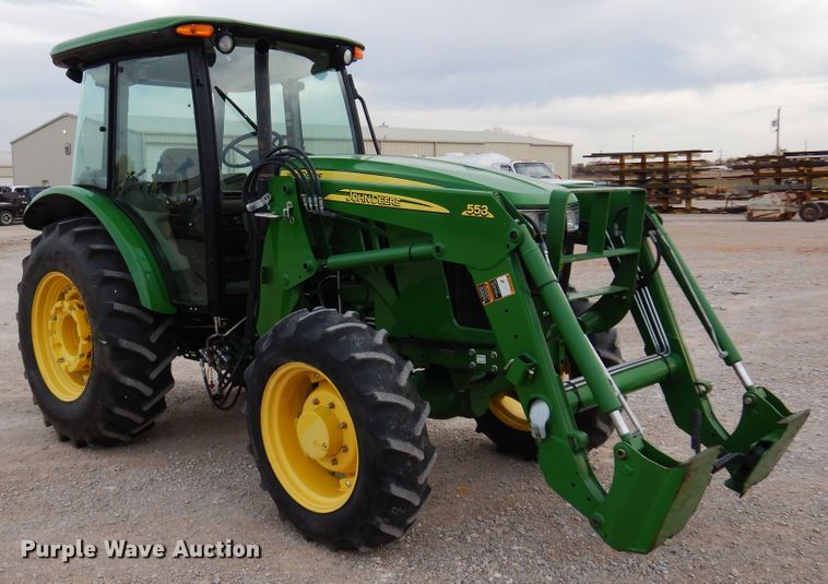 image for item KO9555 John Deere 5085E  MFWD tractor