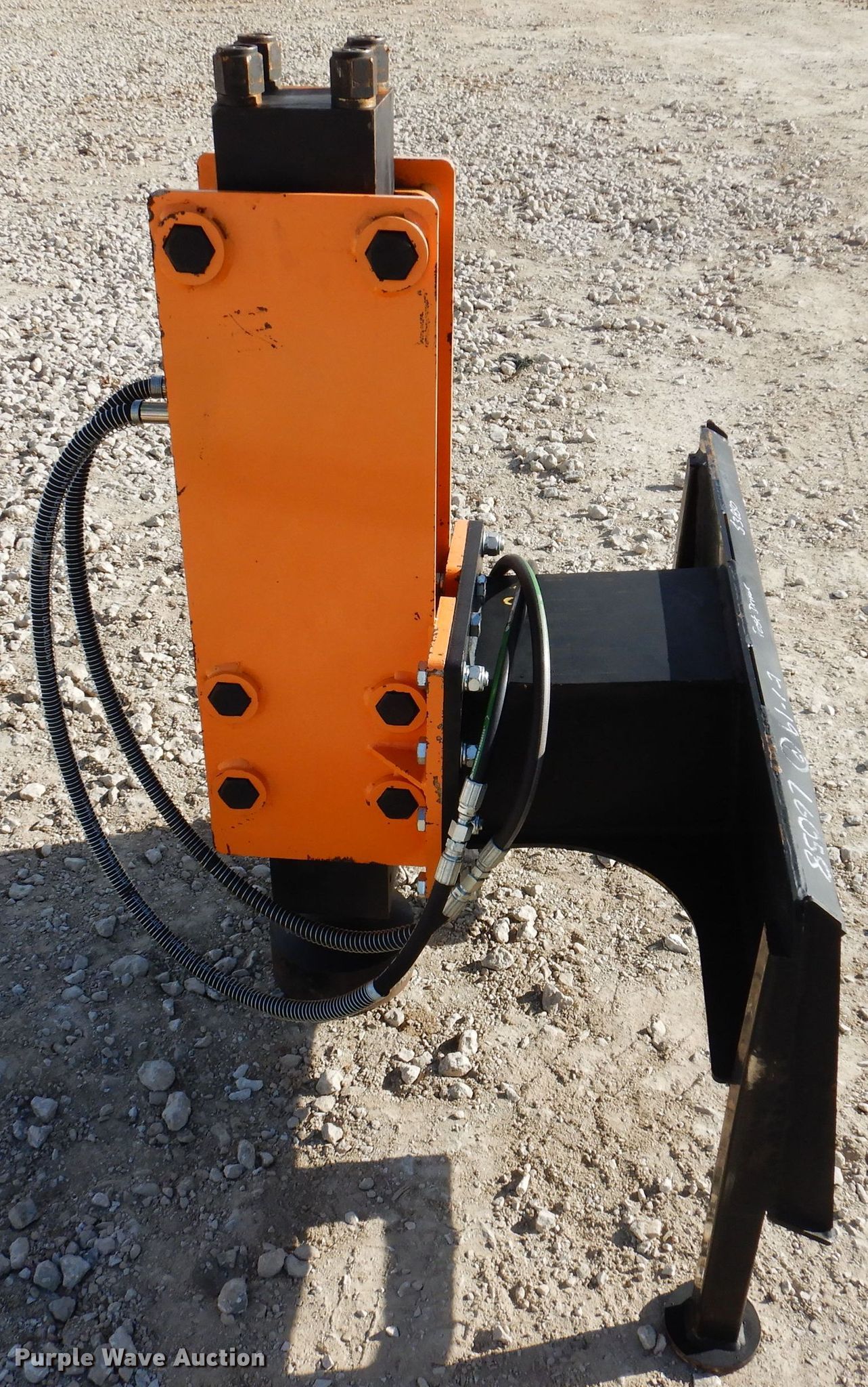 Wolverine ZWPD0750R skid steer post driver in Adair, IA Item DL5886