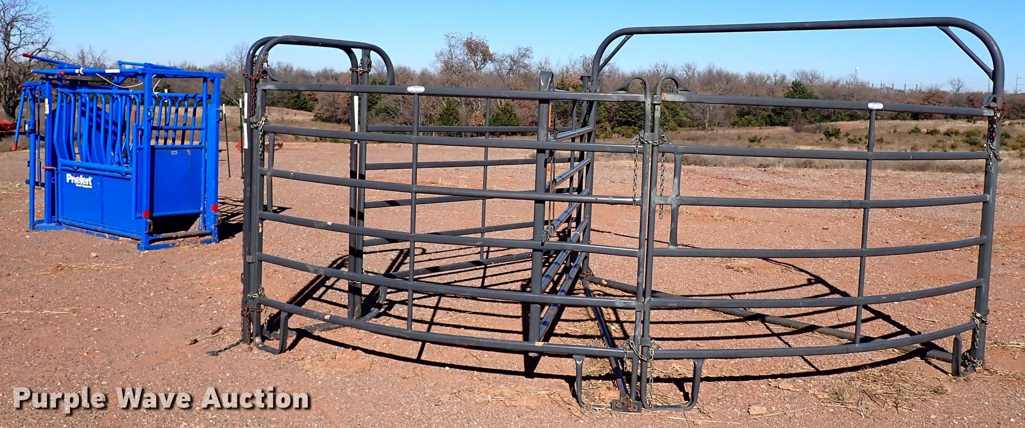 Priefert livestock equipment in Oklahoma City, OK Item IC9736 sold