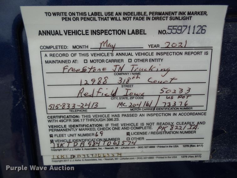 image for item DA7194 2004 Kenworth T2000  semi truck