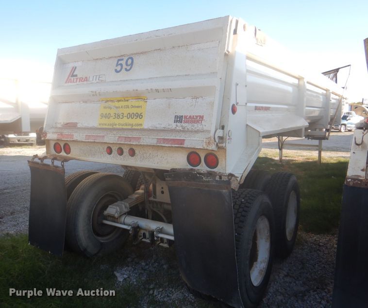 image for item DH7311 2016 Kalyn Siebert AL-3835  end dump trailer