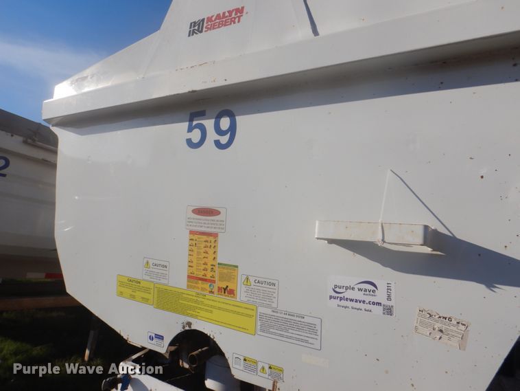 image for item DH7311 2016 Kalyn Siebert AL-3835  end dump trailer
