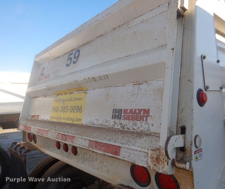 image for item DH7311 2016 Kalyn Siebert AL-3835  end dump trailer